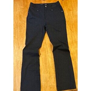 Simply Vera Vera Wang Women's Black Denim Bootcut Jeans Mid Rise 5-Pocket S